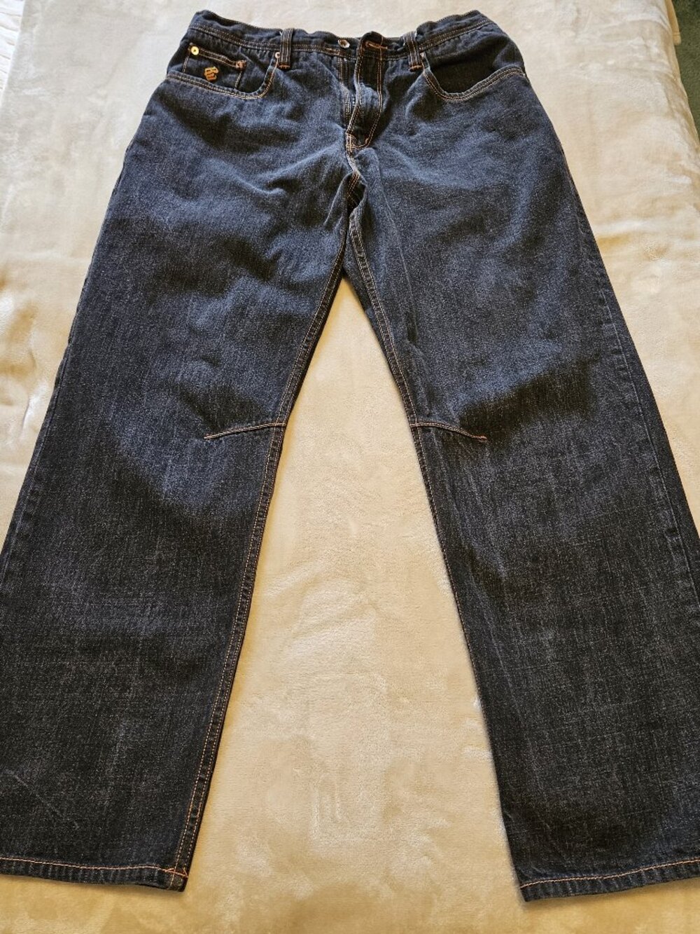 Rocawear Vintage Hip-Hop Men’s Blue Denim Jeans Size 36